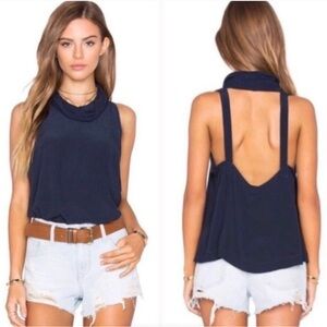 Free People ‘City Lights’ Cowl Neck Tank